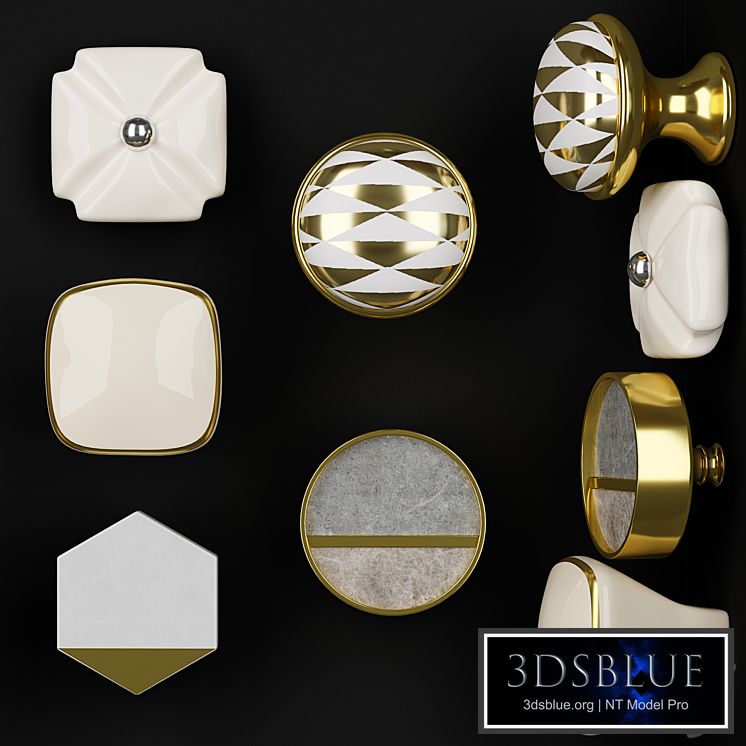 2 Set of furniture handles ZARA HOME