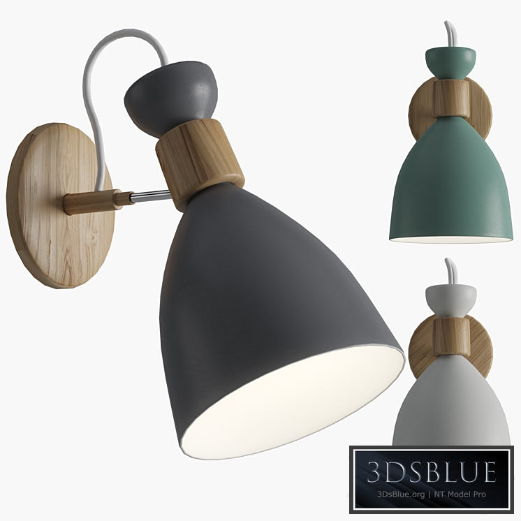 Ranuuki Scandi Pastel Wall Lamp
