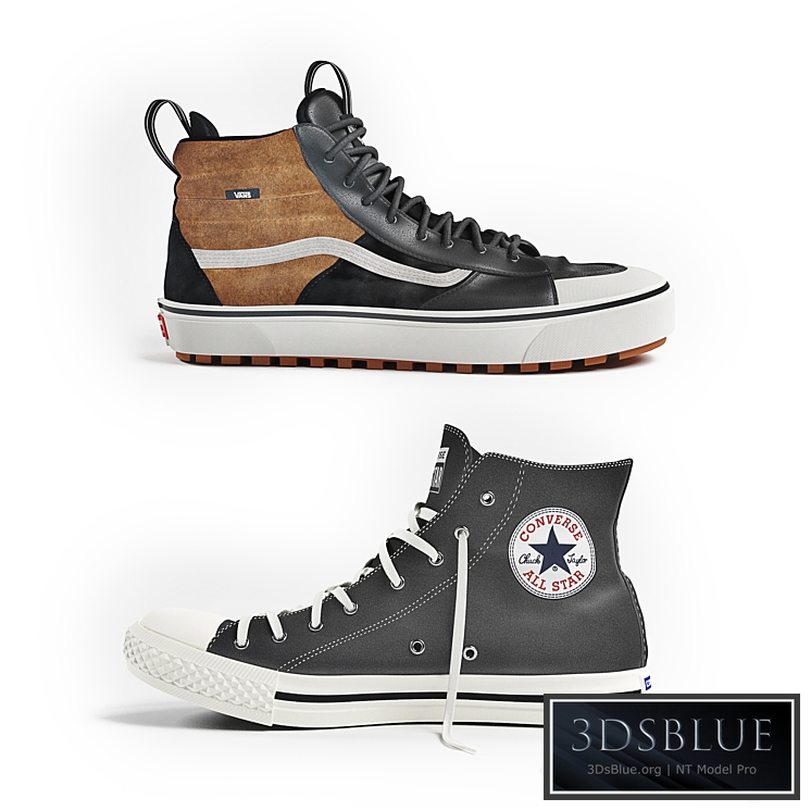 Vans and converse shoes