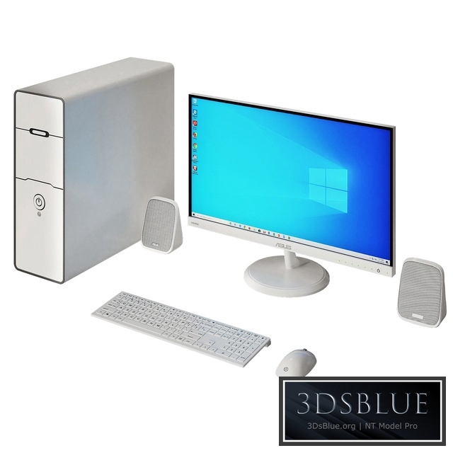 White PC Asus