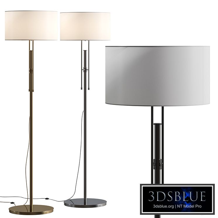 Crate & Barrel Cameron Adjustable Floor Lamp