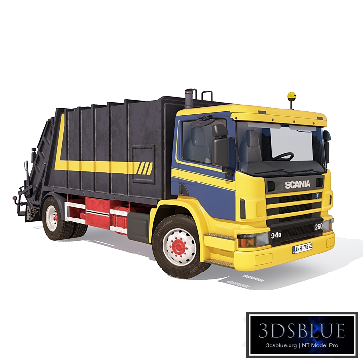 SCANIA-P94-GARBAGE-TRUCK