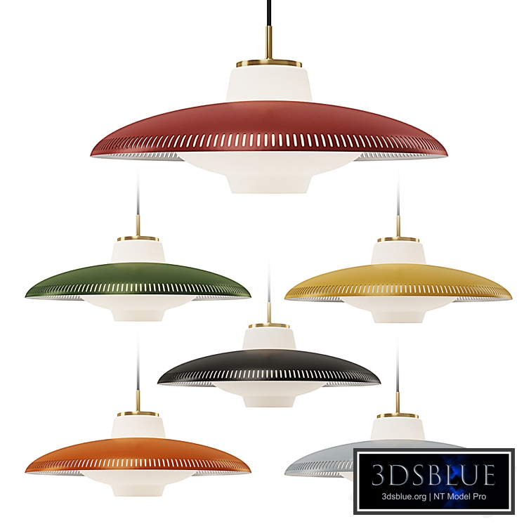 Opal shade pendant warm Nordic