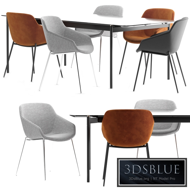 Boconcept - Vienna Chair + Augusta table