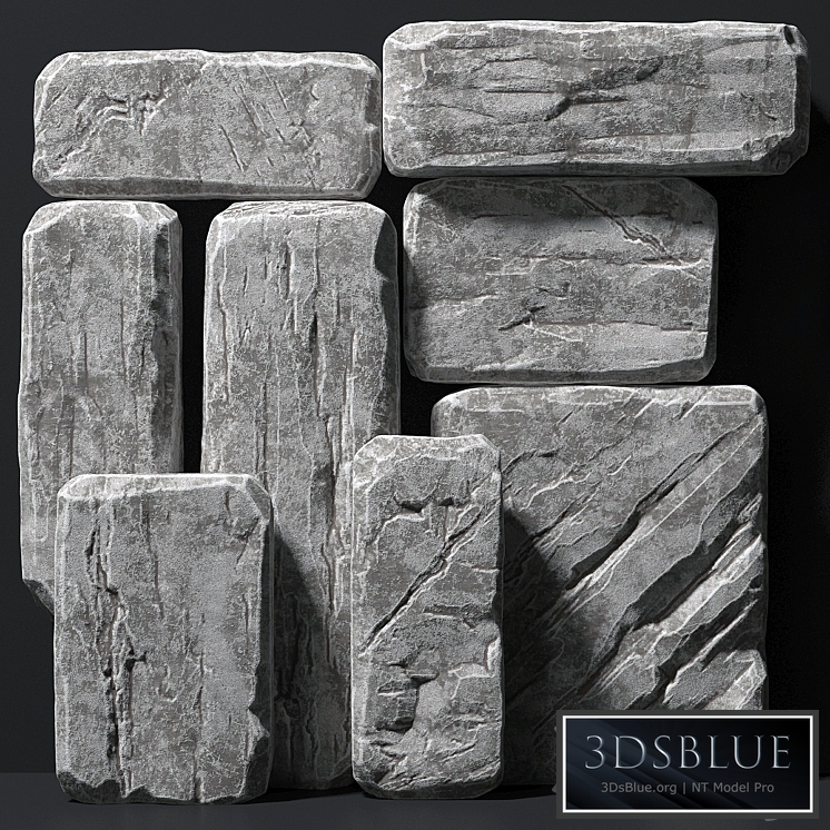 Slab stone rock big n1