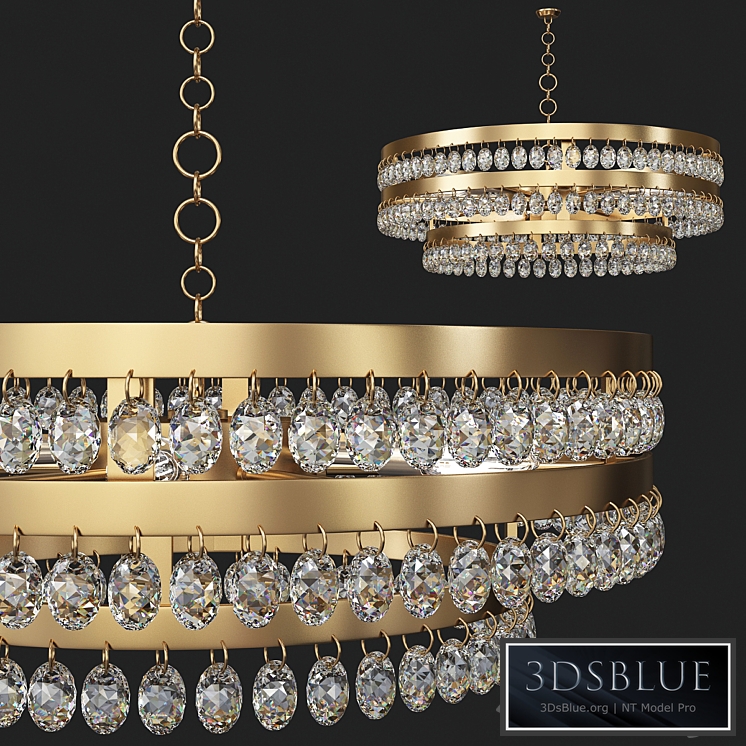 Tori Tiered Crystal Chandelier