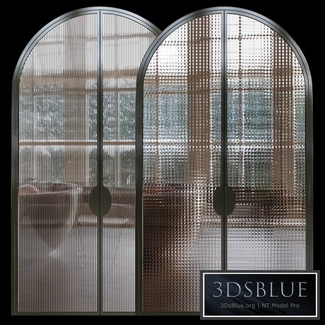 Arched steel doors GABRIEL SCOTT