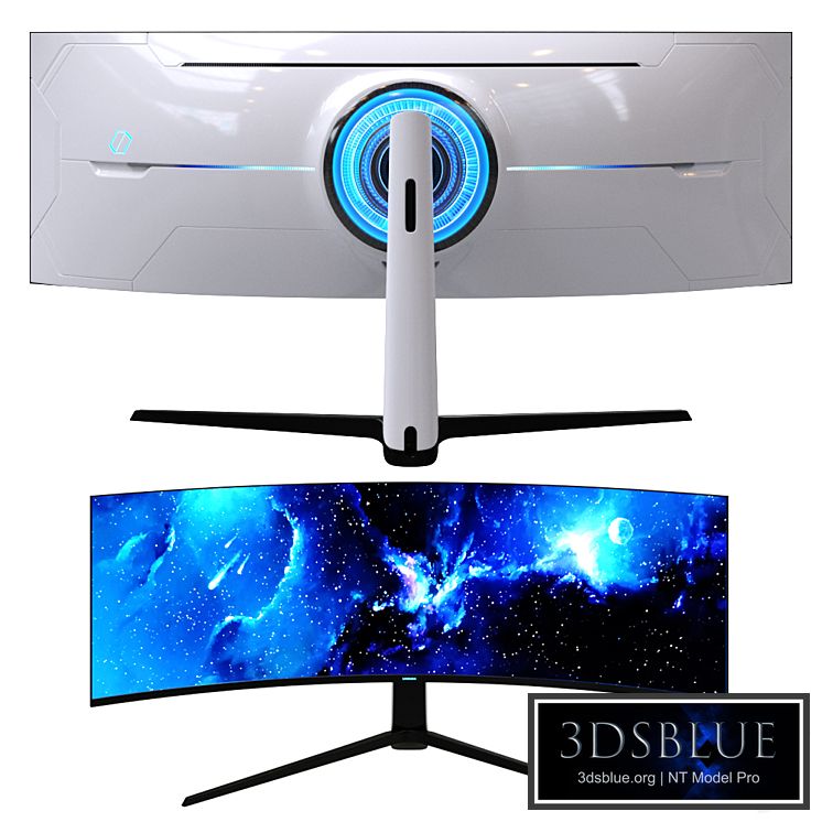 samsung odyssey G9 curved gaming display monitor wide screen