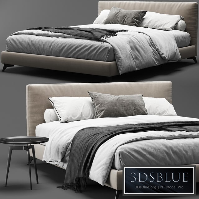 Meridiani Stone Up Bed