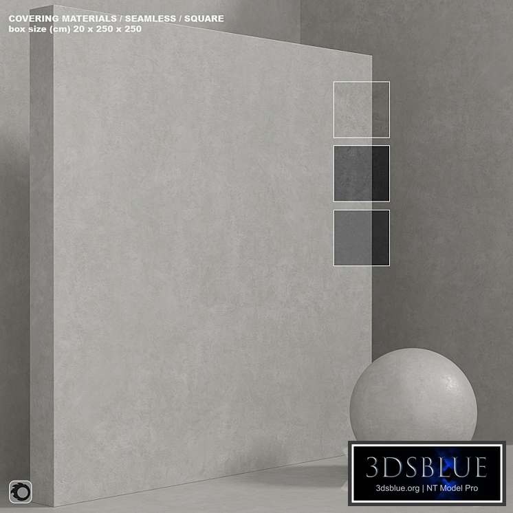 Material (seamless) - concrete plaster set 136