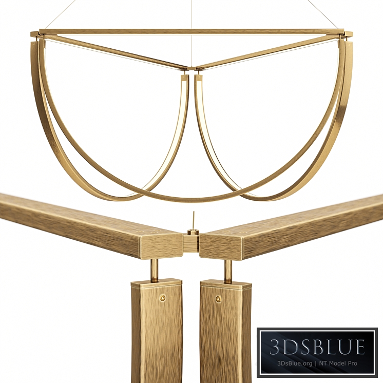 Chord Cluster Chanderlier by Studio Alex Allen