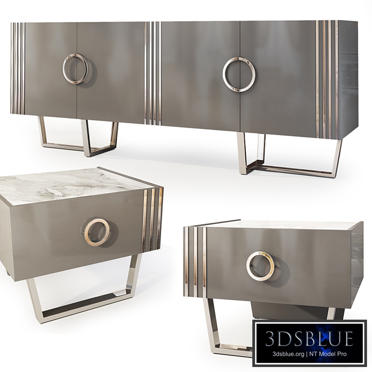 Dresser and nightstand Holly. Sideboard, nightstand by Medusa Home