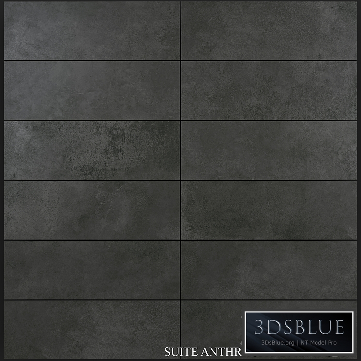 Yurtbay Seramik Suite Anthracite 200x600 Set 3