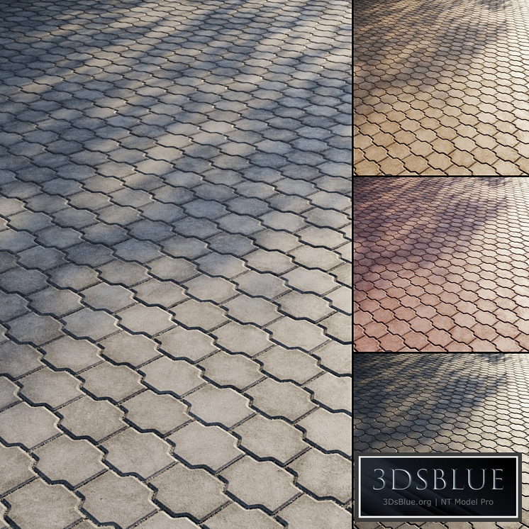 Concrete paving slabs Type 16