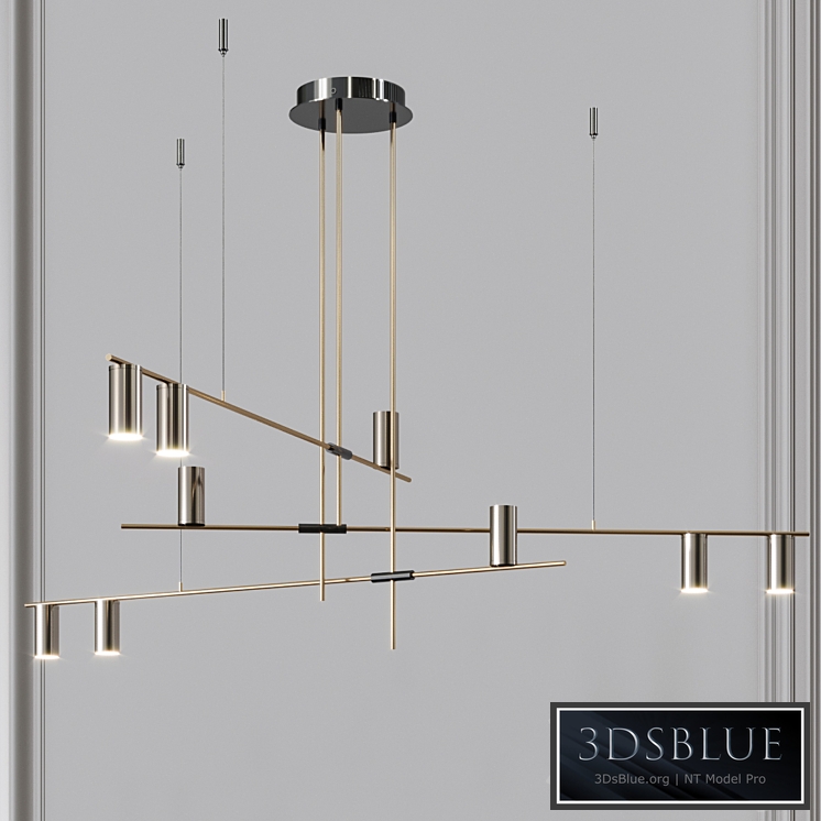 TRIBES CHANDELIER Nickel