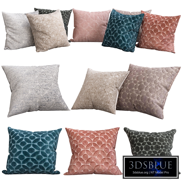 Loloi Solid Geometric Throw Pillow