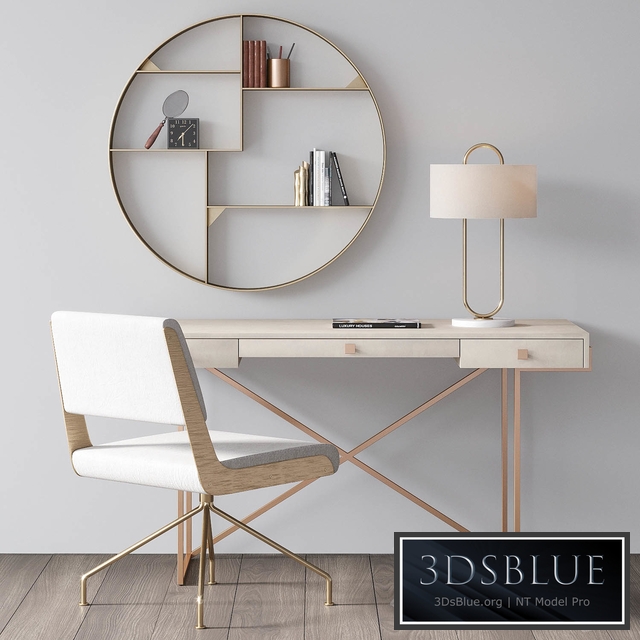 CB2 Office Furniture set 3