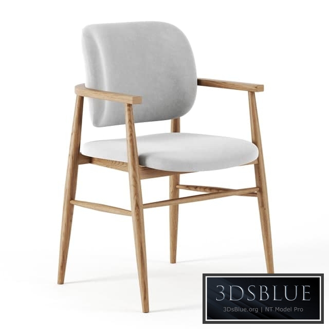 Aura Fabric Dining Chair by Zanui