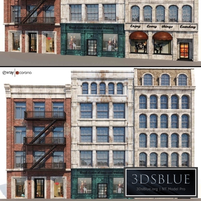 Architectural facades volA8