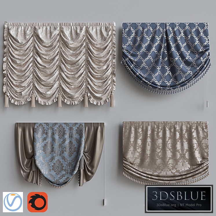 Set of Roman Curtains 5