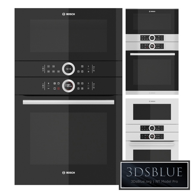 Kitchen appliances Bosch Series 8. Three options