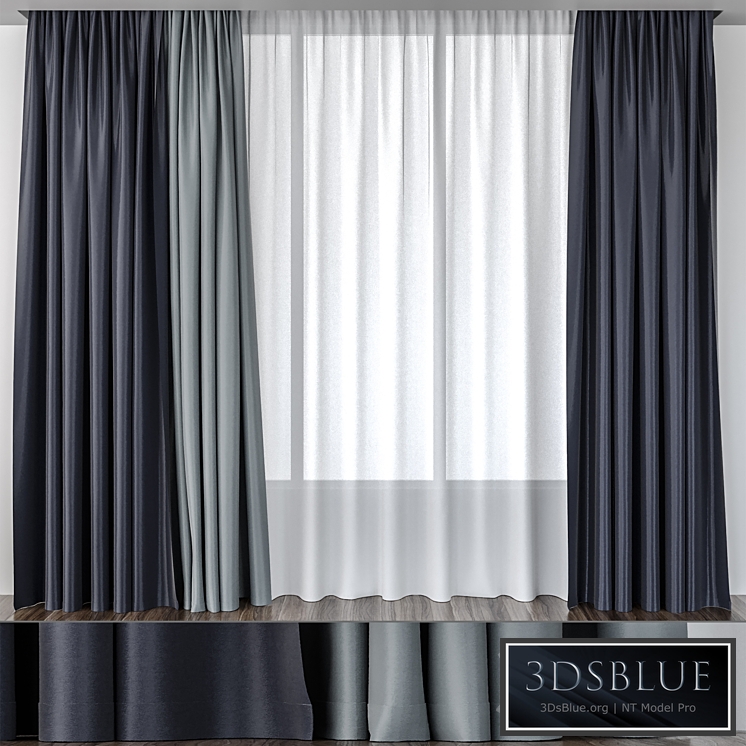 Curtains the evening sky BlackOut