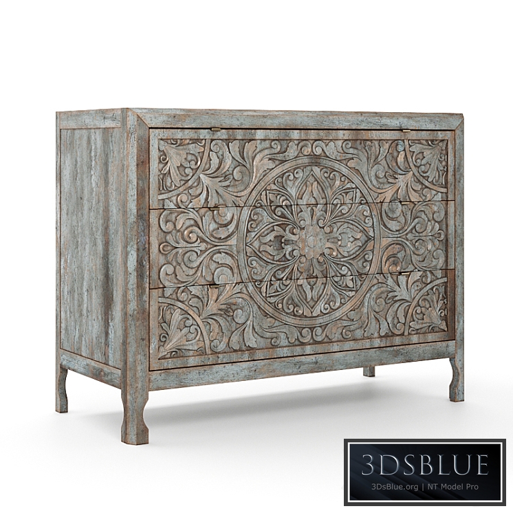 La Grange Lockhart Three-Drawer Accent Chest