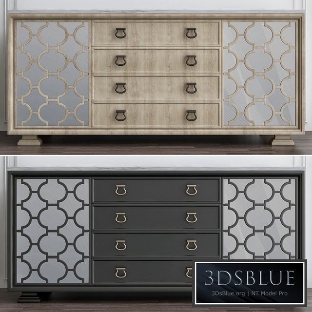 Santa Barbara Stone Top Dining Console