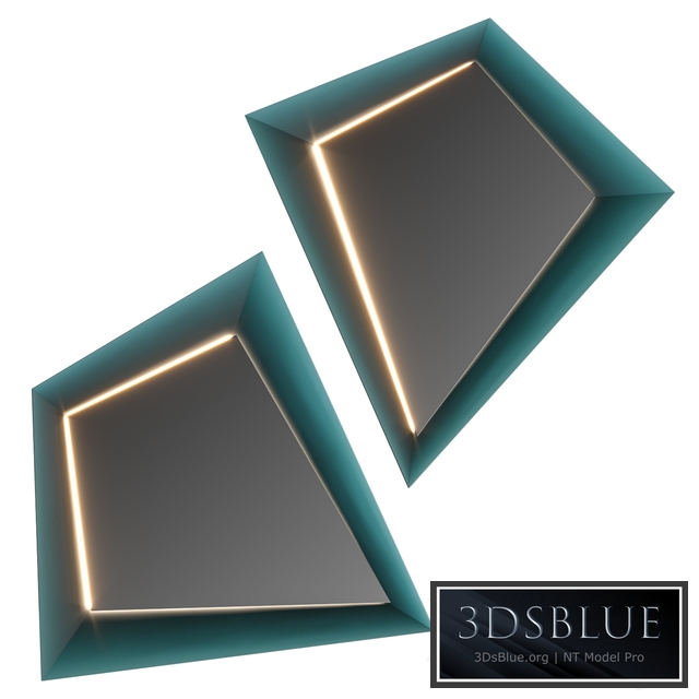 Reflex Angelo Quartz Asymmetric Mirror