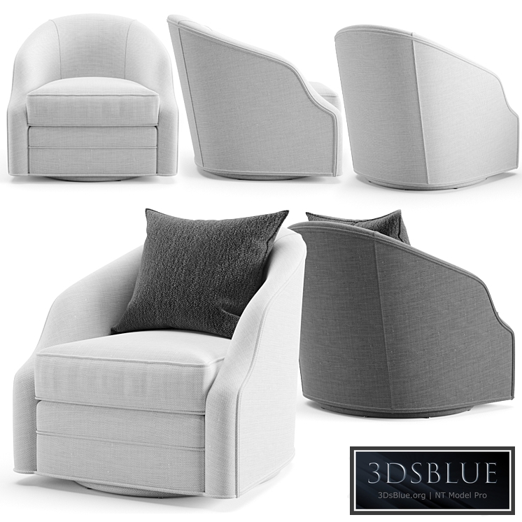 Eichholtz Swivel Chair Gustav