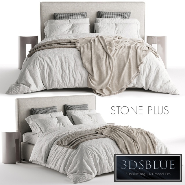 Bed Meridiani Stone Plus