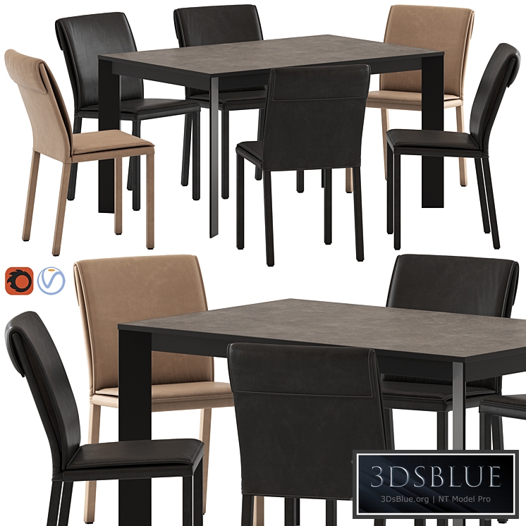 Altacom Molly Chair and Teorema Table