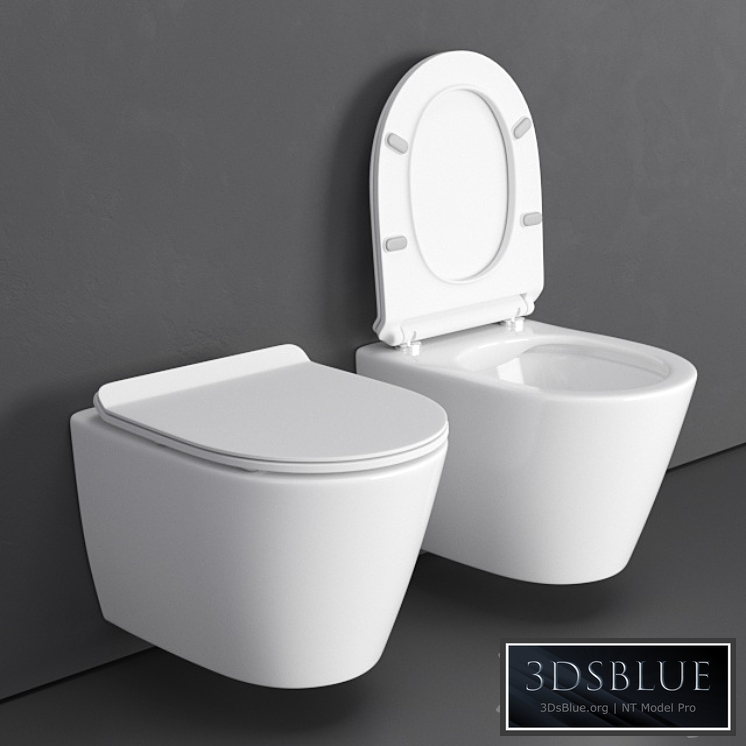 Wall-hung toilet Calipso