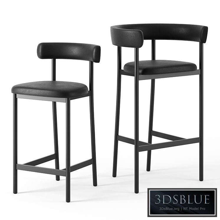 FONT Light Bar Stool by Mobel Copenhagen