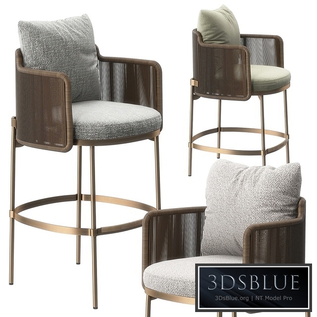 Tape "Cord" Outdoor Stool