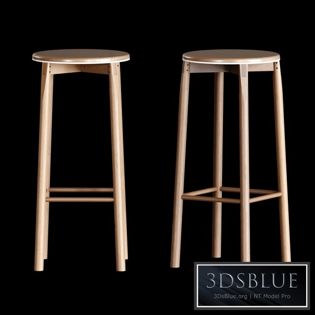 Crop bar stool