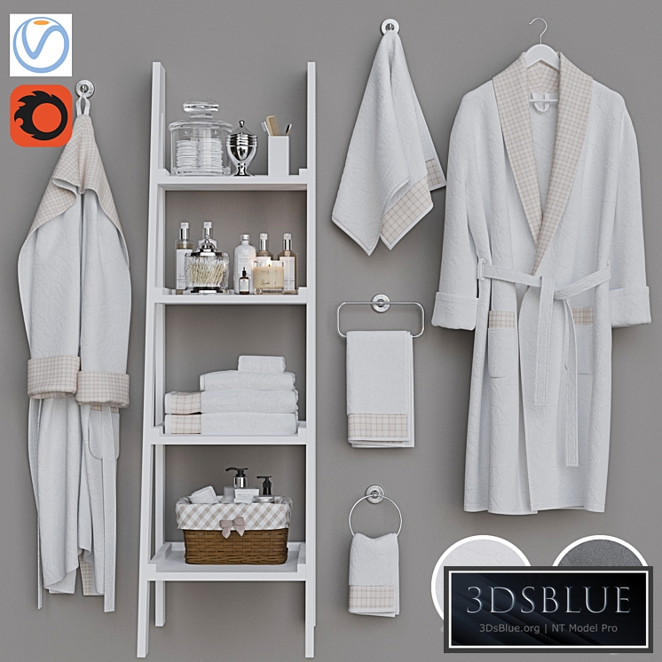 Decorative set for a bathroom 8