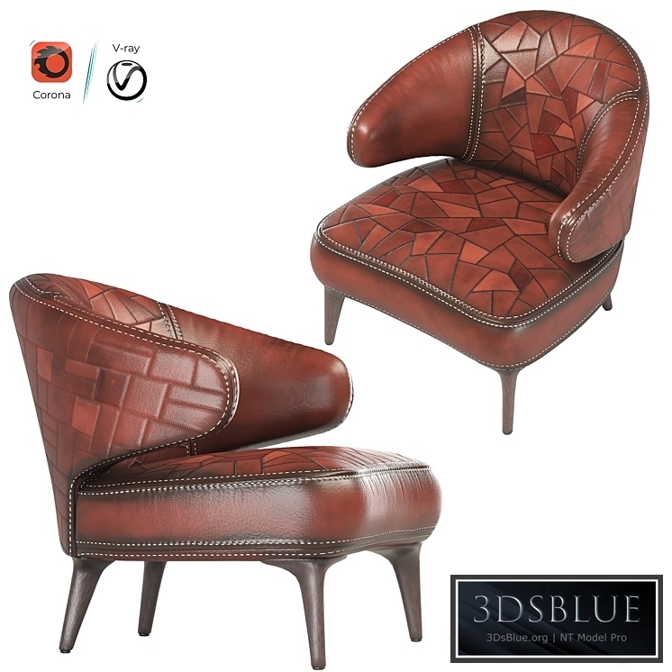 Armchair- minotti aston2020