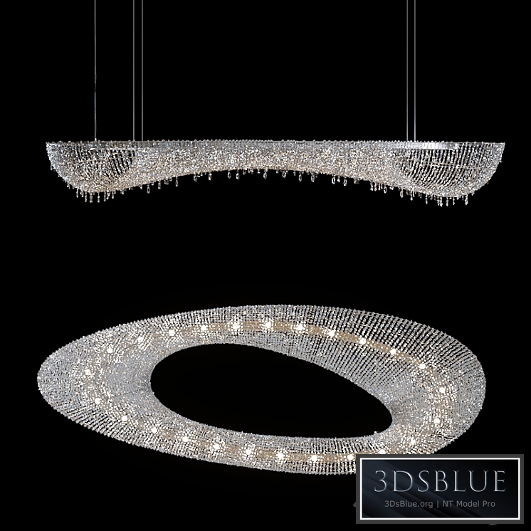 Chandelier Manooi Artica (1600х600х210)