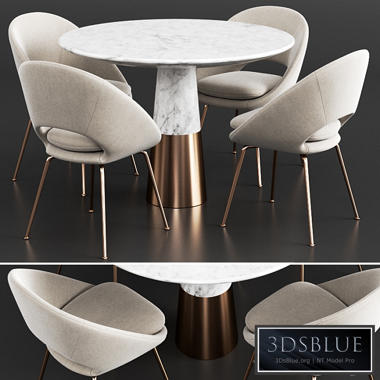 West Elm & CB2 Dinning Set