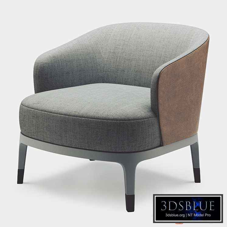 Meroni & Colzani Lungotevere armchair