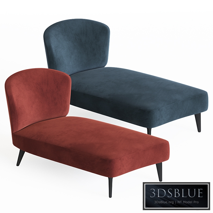 Aston Chaise longue Minotti