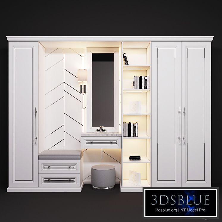 Wardrobe in the hallway