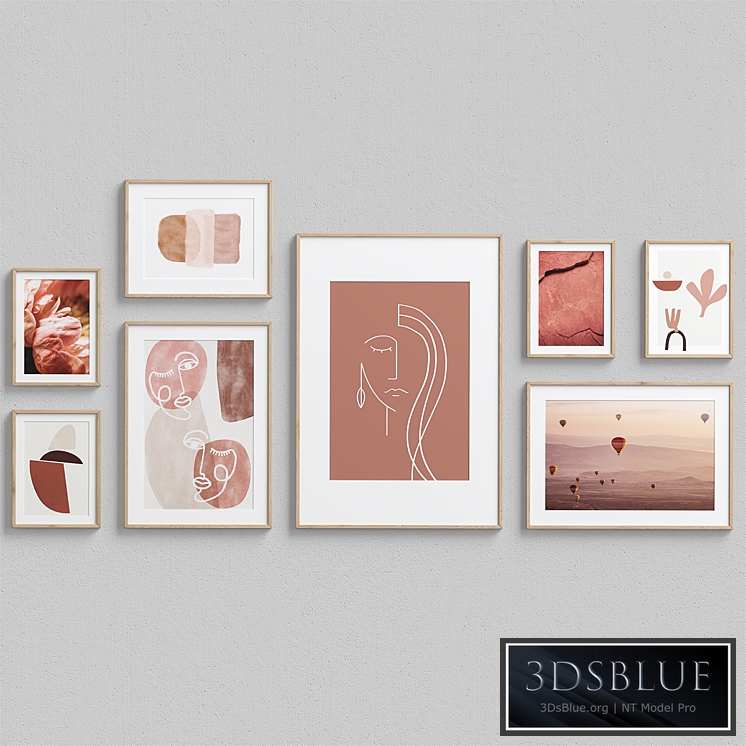 Interior Picture Frames Set-13