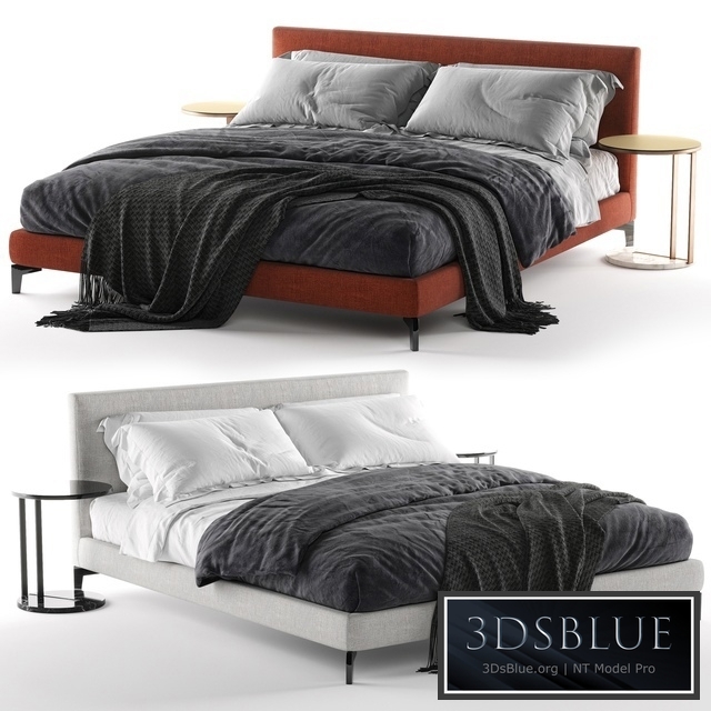 Bed Meridiani Stone Up