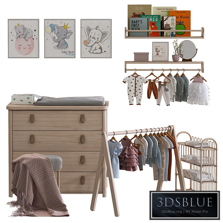 Childrens furniture, clothes and accessories