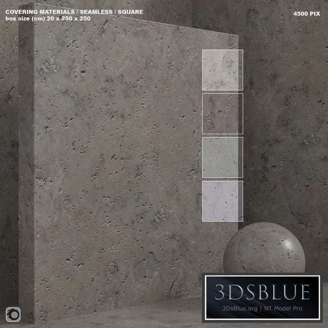 Material (seamless) - stone, concrete - set 144