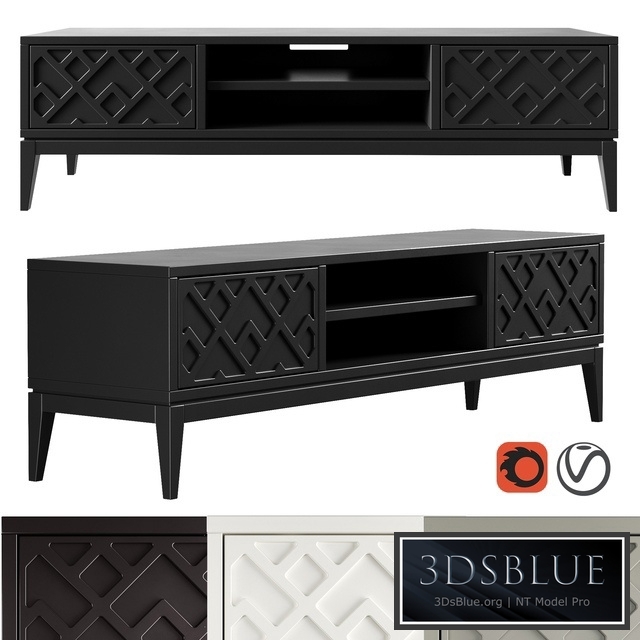 Dantone Home 2-drawer Austin TV Stand