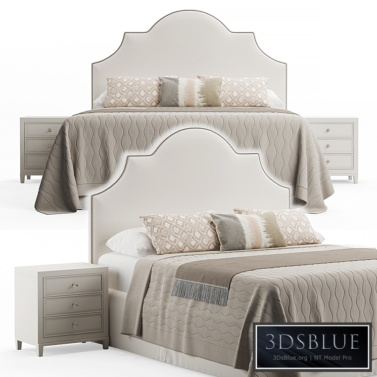 Rowe Bedroom King Headboard Bed