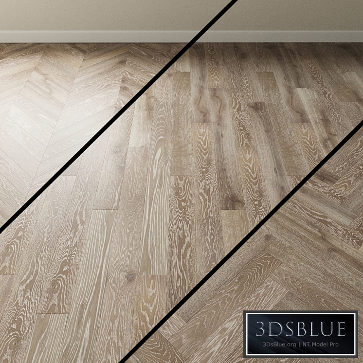Parquet oak Coswick. Inspire GRAY CASHMERE gray